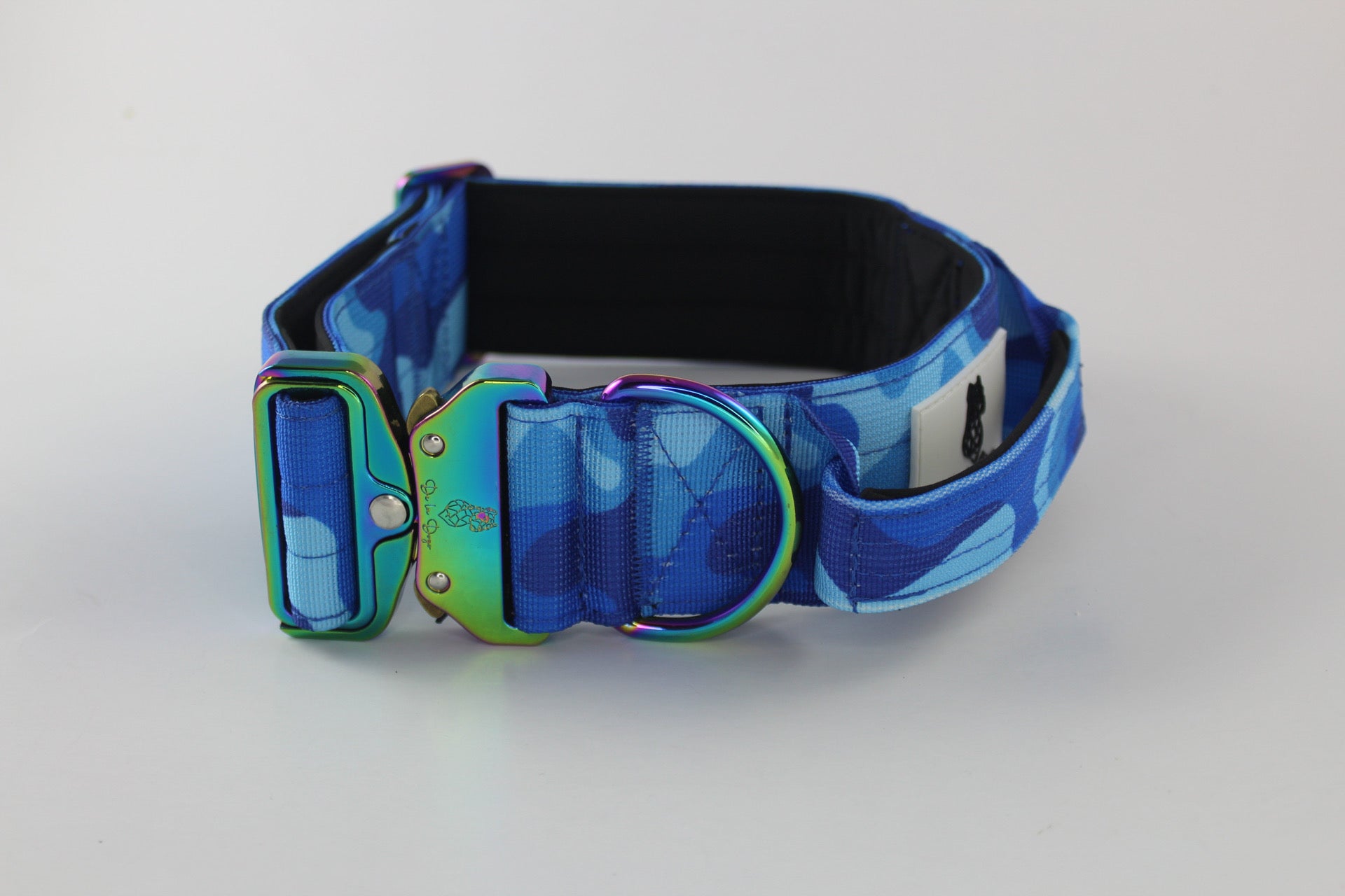 Defence Dog Collar - Iridescent - Where's Blue?