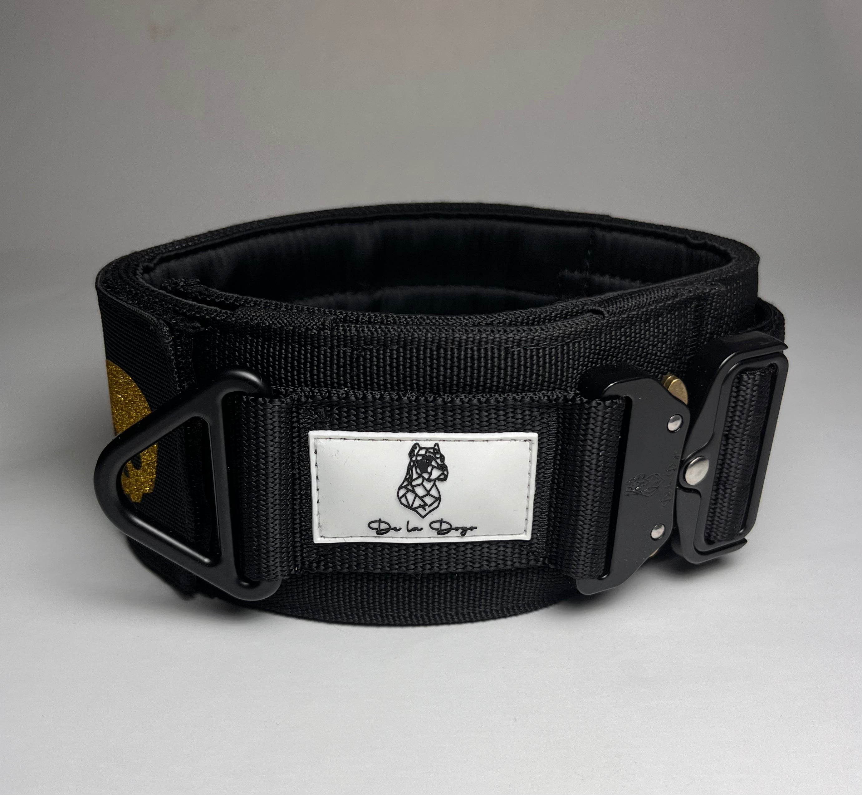 Big Dogs - Black - 3” Tactical collar (PATCH NOT INCLUDED)
